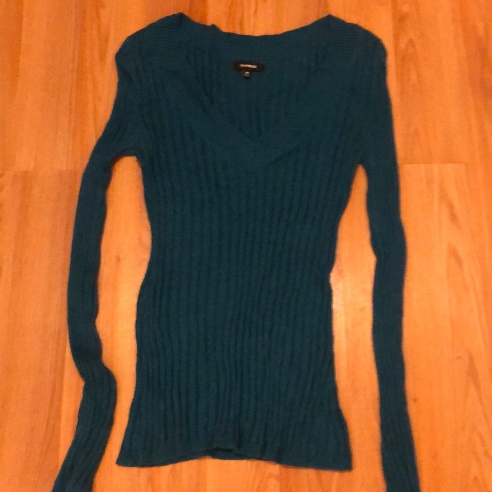 Express V neck sweater